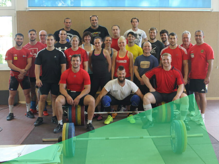 Gewichtheben im Olympiastützpunkt Kienbaum