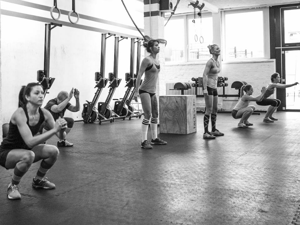 Air Squats Uebung richtig machen